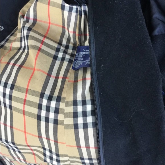 VINTAGE MENS BURBERRYS TRENCH COAT W/ WOOL LINING - Picture 12 of 15